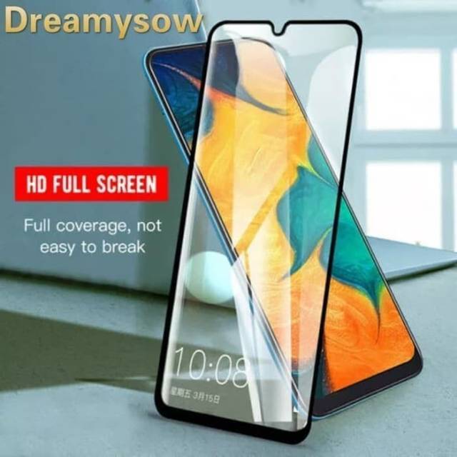 Tempered Glass Samsung A70s A71 A51 A31 A50s A30s A90 A80 A70 A50 A30 A20 A20s Full Screen