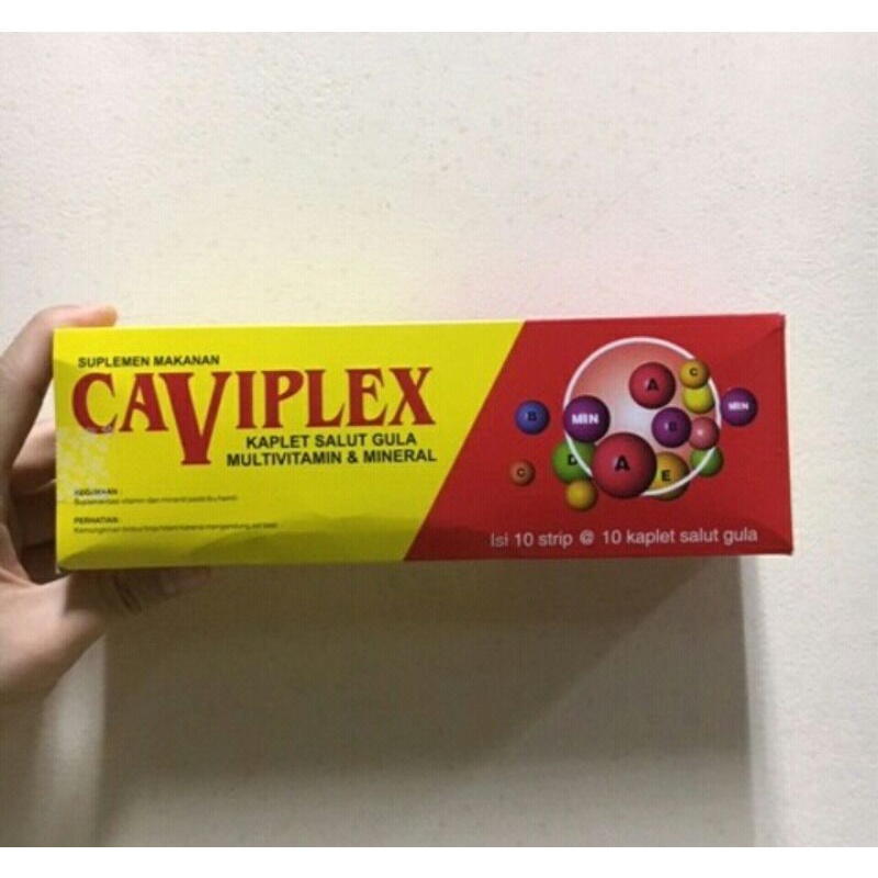 CAVIPLEX Multivitamin ErEla Per Strip 10 Tablet