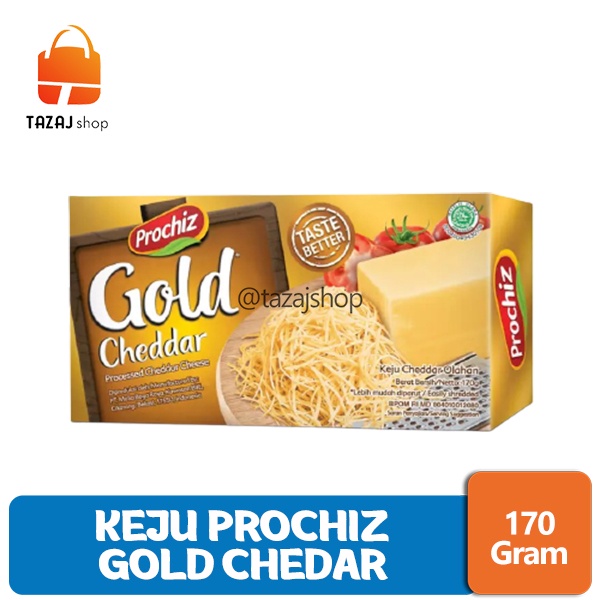 

Keju Prochiz Gold Chedar 170 Gram