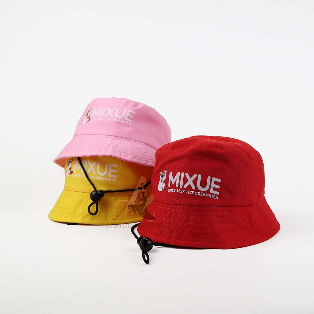 Topi bucket Anak Laki Laki Perempuan sablon Eskirm Mix-ue Mix004