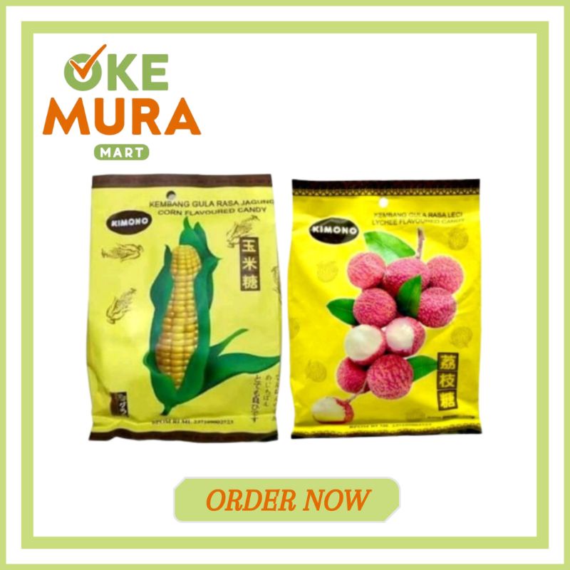

KIMONO CANDY ( CORN , LYCHEES ) 150GR