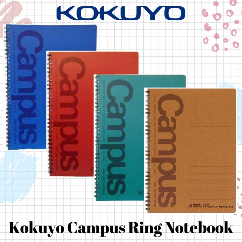 

(Defect Flash Sale) Kokuyo Campus Twin Ring Notebook B5 Tebal (50 Lembar)