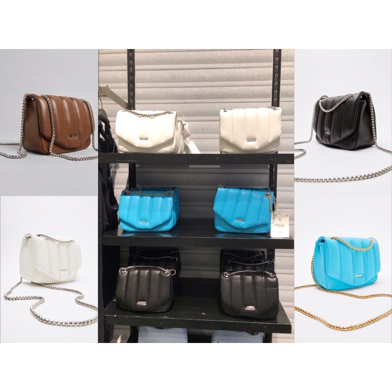 BERSHKA - Quilted Chain Bag ( NEW )