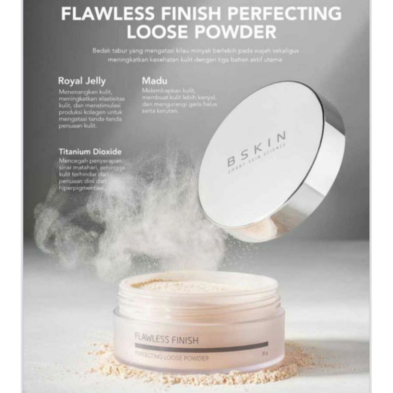 FLAWLESS FINISH PERFECTING LOOSE POWDER BSKIN 30 GR