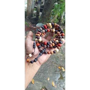 TASBIH KOMBINASI KAYU BERTUAH