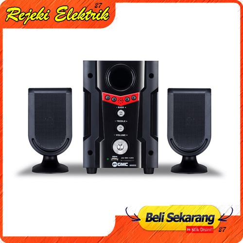 GMC 888D2 BT Sepiker Blouthoot Speaker Aktif Multimedia Bisa Usb dan Radio Speker computer