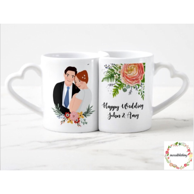 17 Baru Mug Couple Wedding 8617