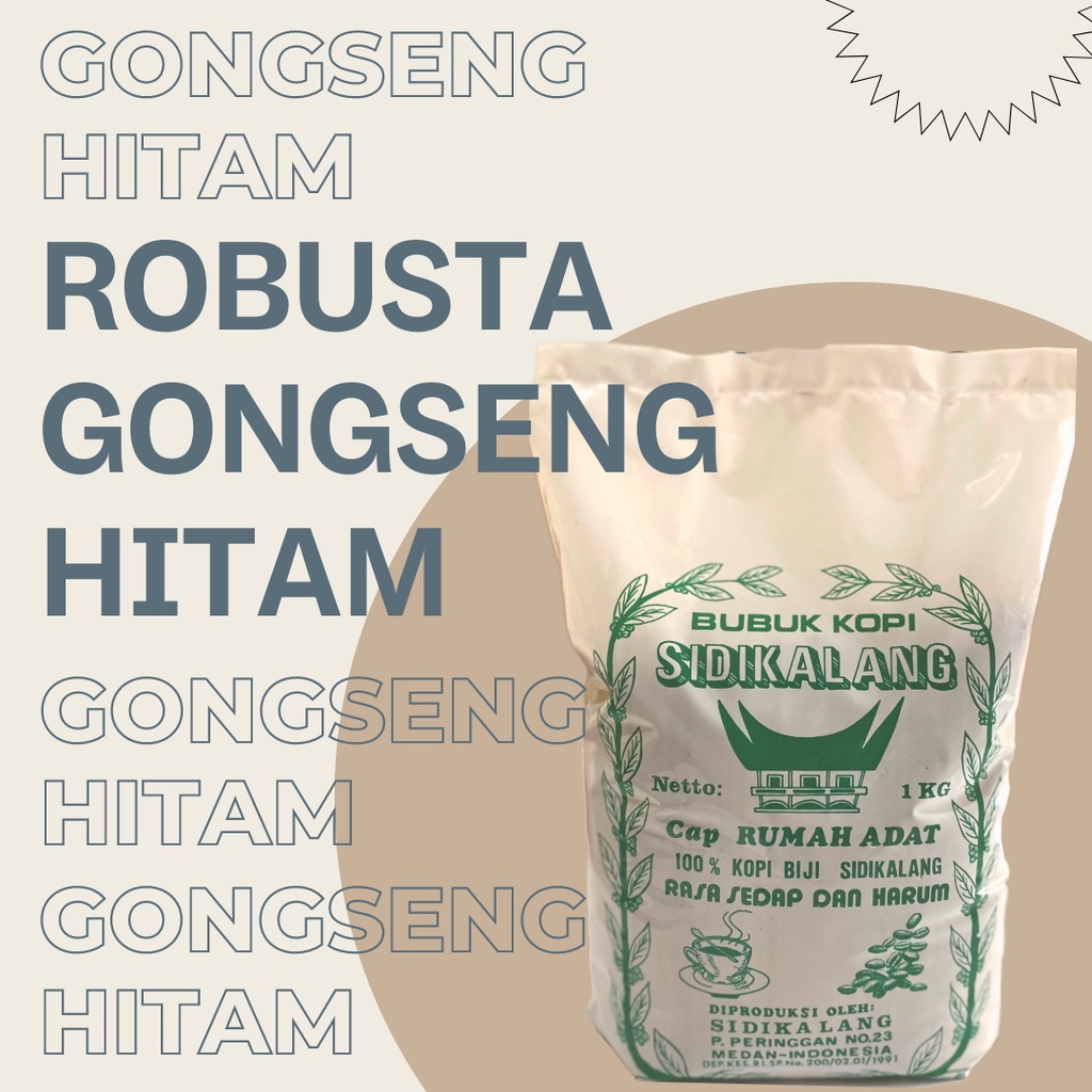 

Kopi Robusta Hitam 500 Gram