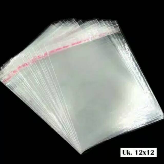 

Plastik opp 12 x 12 isi 100 pcs