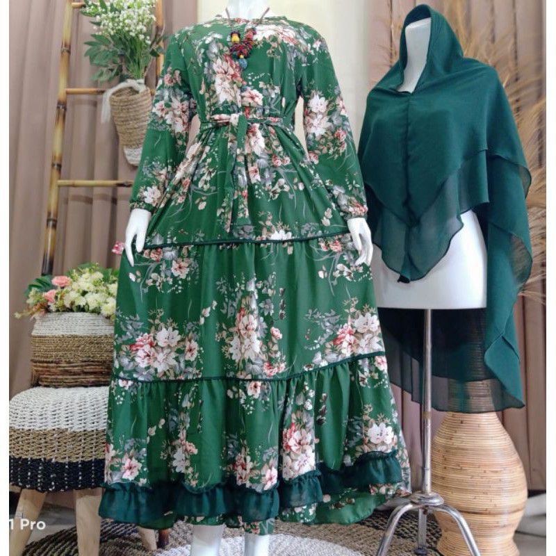 GAMIS SYARI MONALISA JUMBO LD 120