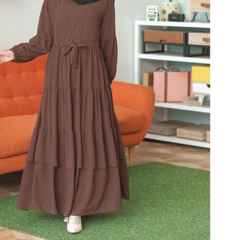 ilook | Belani Maxi Dress | Gamis Polos Remaja | Dress Muslim Wanita