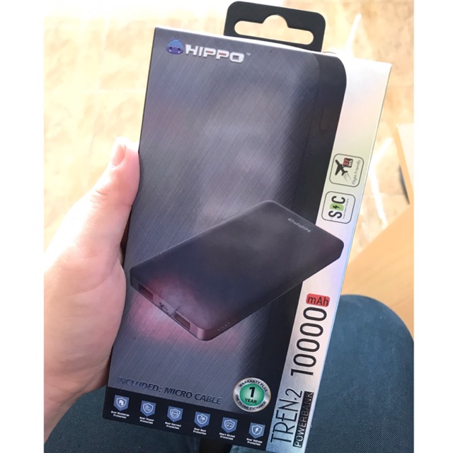 POWER BANK HIPPO 10000 MAH
