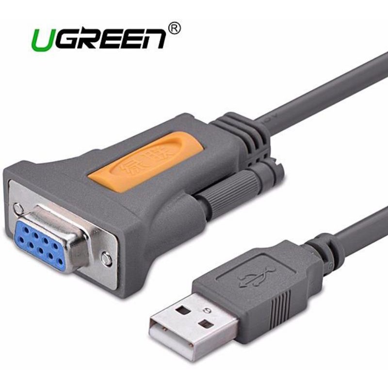 UGREEN Kabel Konverter USB to RS232 - 20210 - Black