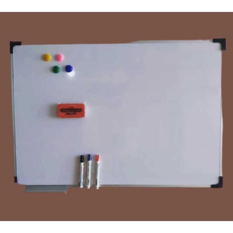 

White Board Magnet gantung, uk.60x90cm