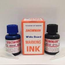 

Tinta Spidol Whiteboard SNOWMAN (White Board Marking INK)
