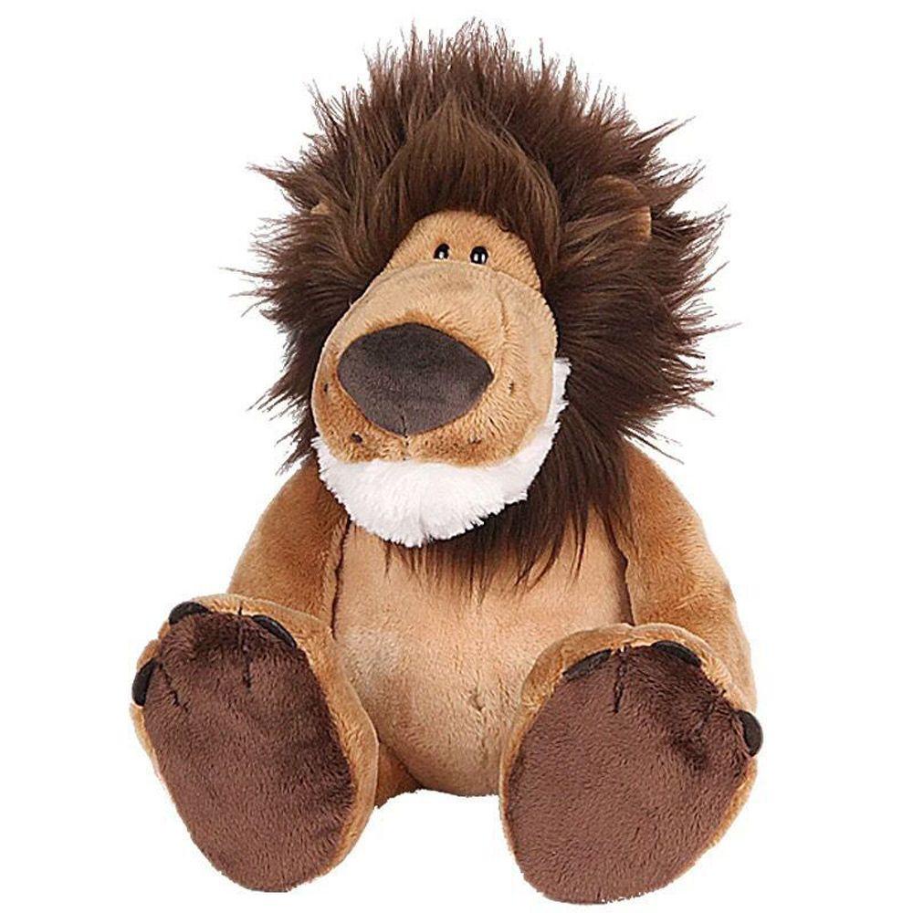 Lanfy Lion Boneka Boneka Bayi Anak Jungle Series Kartun Singa Plush Stuffed Hiasan Mobil Sofa Bed Dekorasi Hewan Liar Boneka Binatang