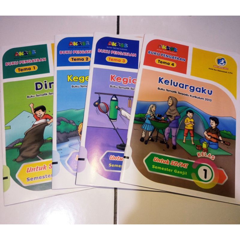 LKS Tematik Akses Kls I (1Set) Untuk SD/MI Smt 1 - Kur. 2013
