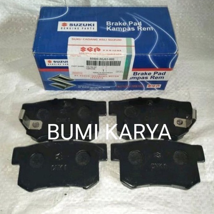 BRAKE PAD ATAU KAMPAS REM BELAKANG XOVER SX4 ORIGINAL