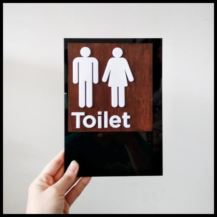 

Daisydooo | Label Toilet Sign | Papan Penanda Toilet