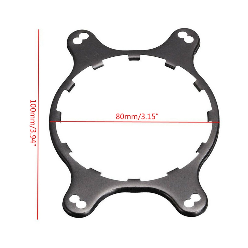 Bt Aksesoris Pengganti Logam CPU Kipas Bracket Heatsink Aksesoris Radiator Mount Back Plate Komputer Kompatibel Untuk