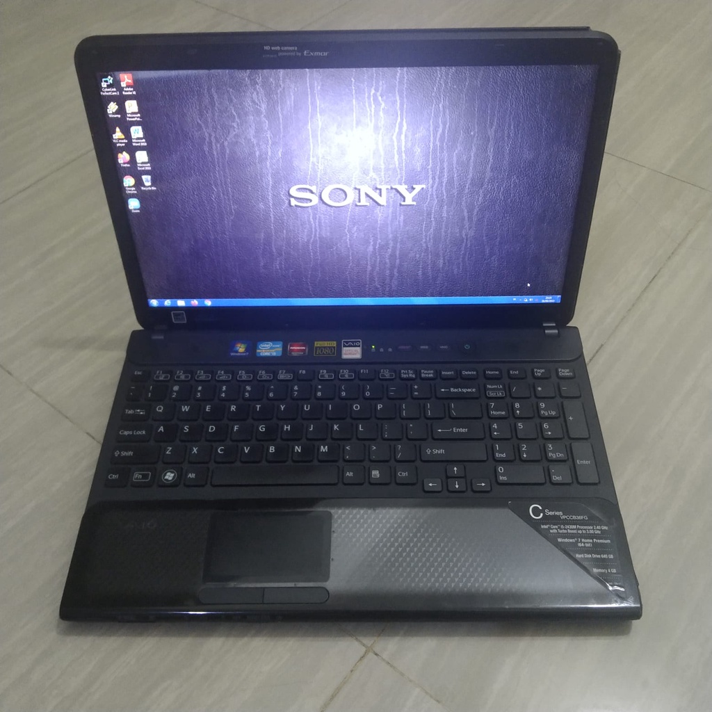 PROMO laptop leptop seken bekas Second gaming Sony VAIO   core i5 vga radeon ram 8gb HDD 500 gb SSD 128 MULUS siap pakai cocok untuk GAMING GAME BERAT DESAIN KULIAH JUAL ONLINE MENGAJAR ZOOM DLL