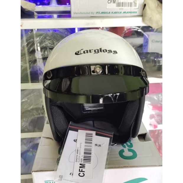 COD Helm Bogo Retro Custom Premium SNI Full Leher Dewasa