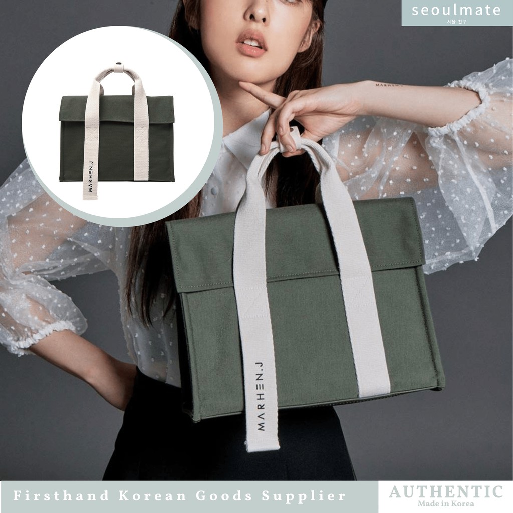 MARHEN J ROY MINI BAG - Moss Green (Original from Marhen J Korea)