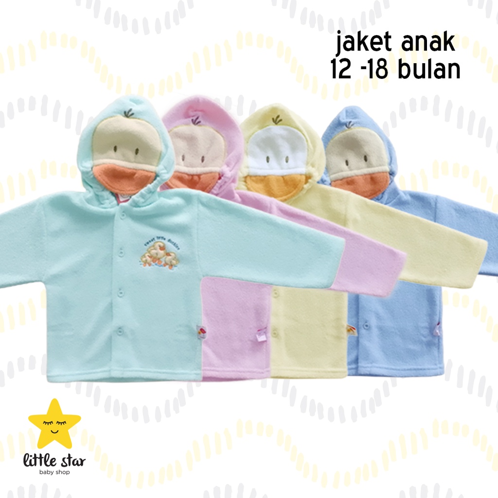 Lucky Angel Jaket Topi Anak Bayi | Jaket Bayi Karakter | Jaket Topi Bayi Lucu | Jaket Bayi Cewek  | Jaket Bayi Cowok