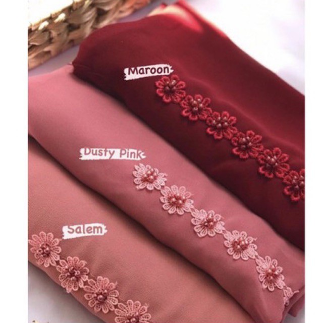 PASHMINA MUTIARA/PASHTAN PESTA