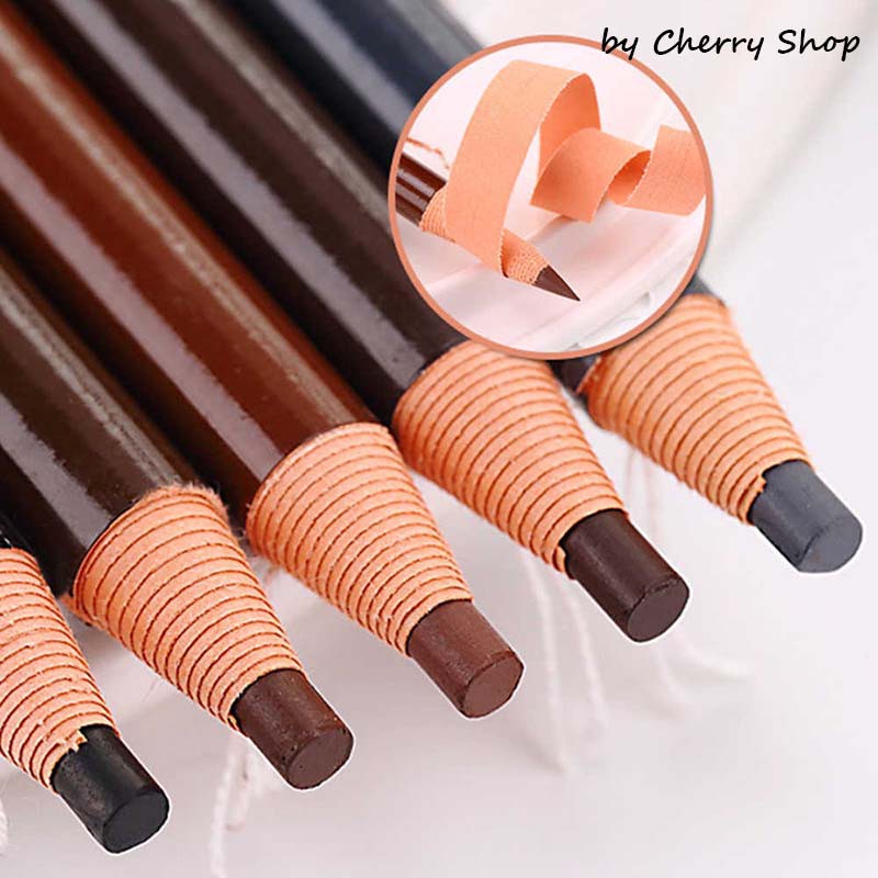 [READY] Pensil Alis Benang / Hengsi Eyebrow Pencil | Coklat | Hitam