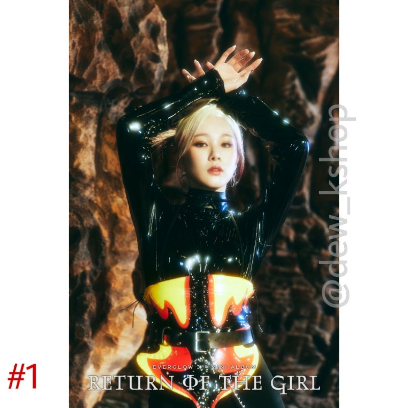 POSTER EVERGLOW (MIA) - [Return of The Girl] 'Pirate'