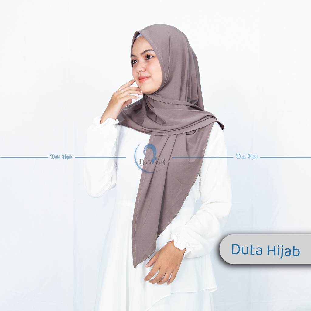 Hijab Segitiga Instan Jersey Malay | Jilbab Instan Segitiga Jersey