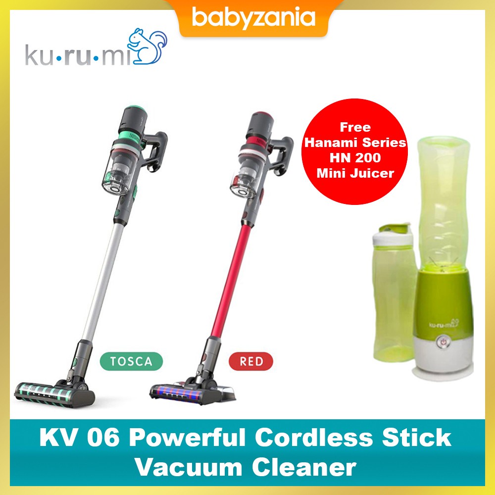 Kurumi KV 06 Powerful Cordless Stick Vacuum Cleaner