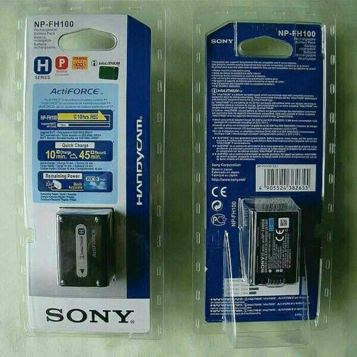 Baterai Handycam Sony NP-FH100 Kualitas Bagus