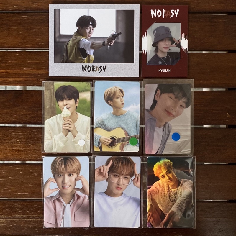 STRAY KIDS PHOTOCARD - PO BENEFIT SYNNARA, ALADDIN, NACIFIC R1, R2, R8 DS DOUBLE SIDE, JEWEL CASE FR