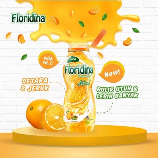 

Floridina 350 ml Minuman Jeruk Botol