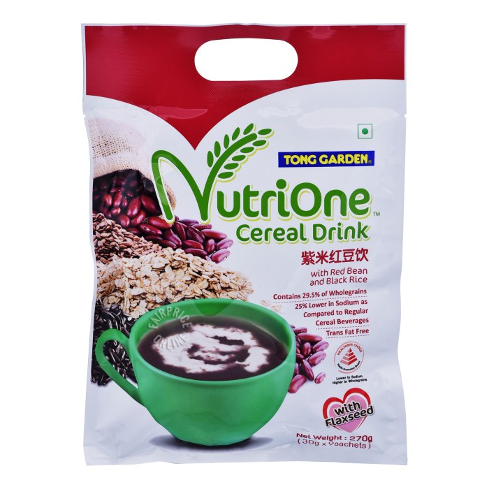 

Tong Garden Nutrione Cereal Drink - Red Bean & Black Rice