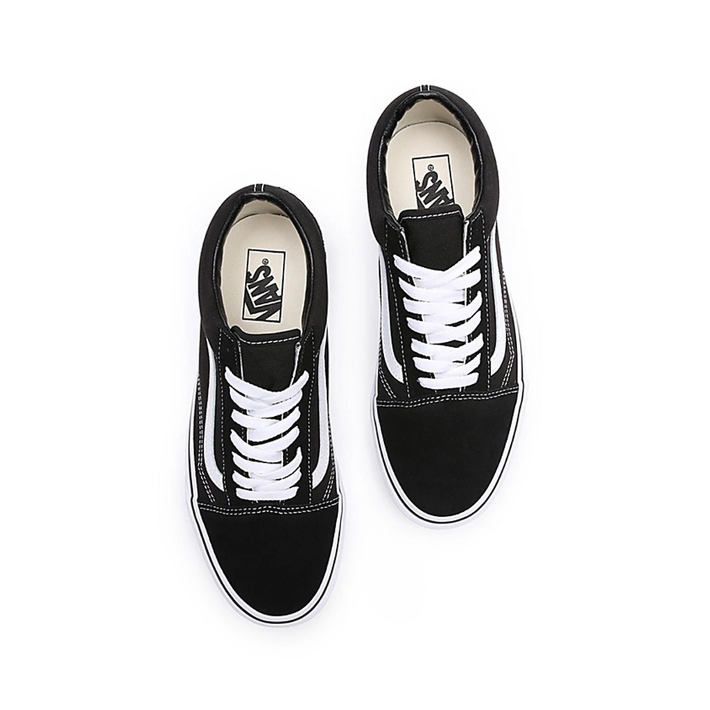 SEPATU VANS OFF THE WALL | OLD SKOOL BLACK WHITE