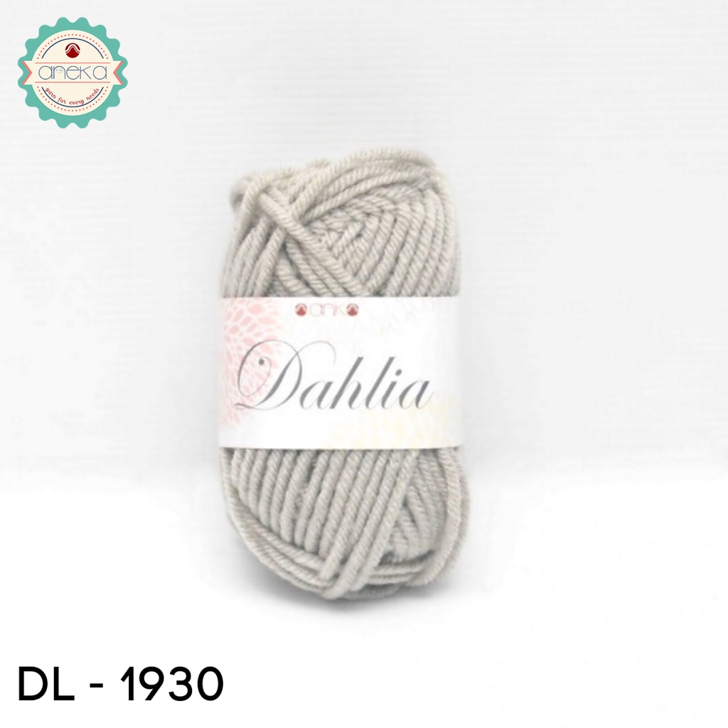 Benang Rajut Karpet Dahlia / Carpet Yarn - 1930 ( Abu )