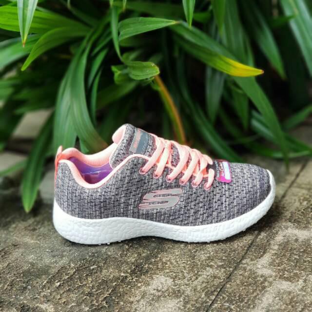 SEPATU WANITA SKECHERS BURST WOMAN GRADASI RESTOCK