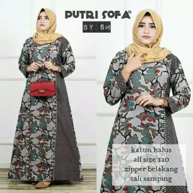 Gamis Batik Ori Terbaru 2019 Batik Modern Motif Keren Elegan Asli Pekalongan