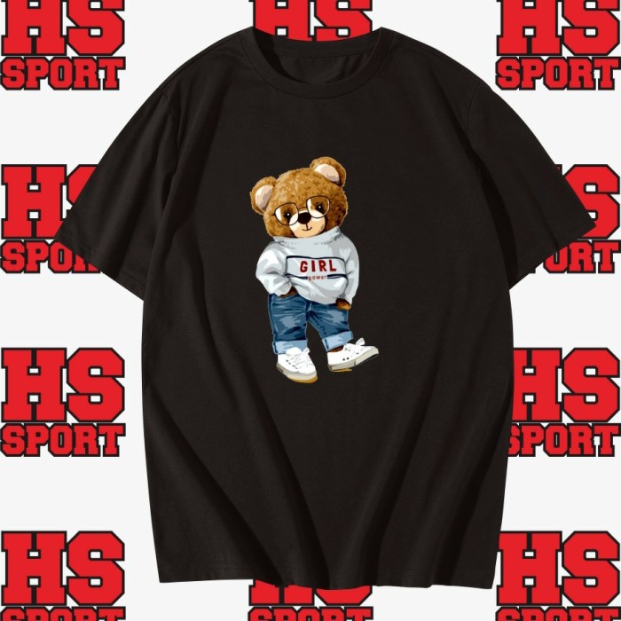 KAOS BEAR - BAJU BERUANG - TSHIRT BEAR - BAJU BEAR POSE SANTAI