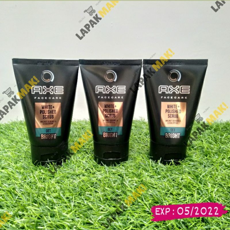 AXE Face Wash White+ Polished Scrub 100gr