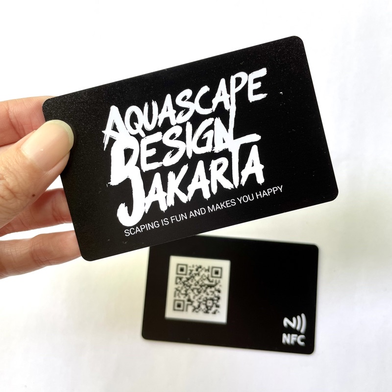 Kartu NFC Kartu Nama Pintar Smart Card Custom Link Business Card