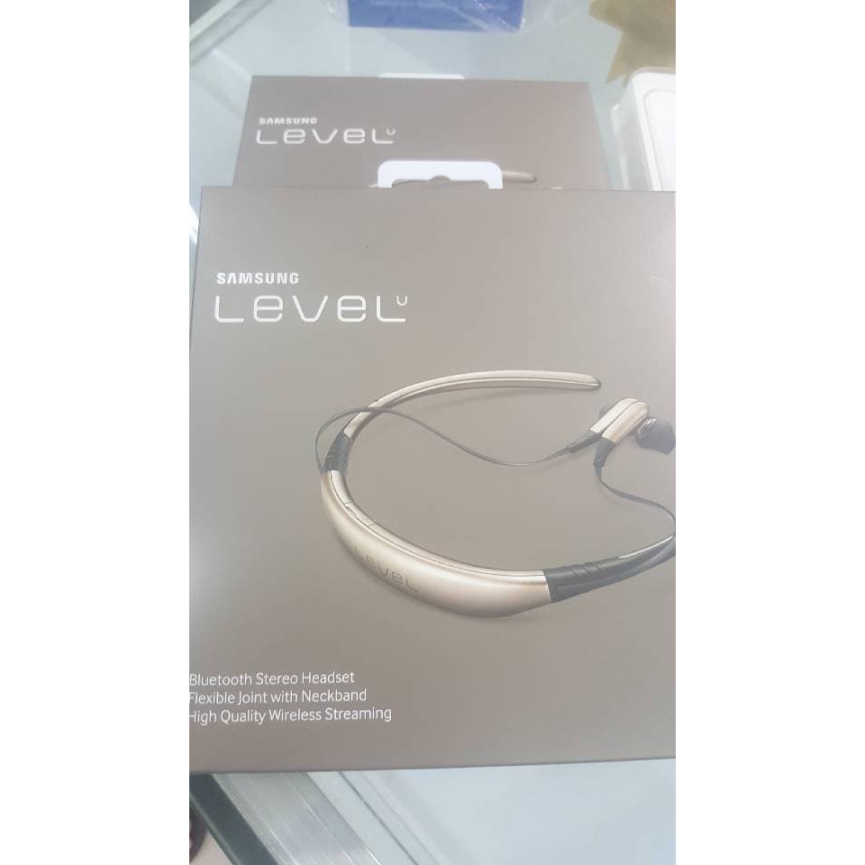 Headset Bluetooth Samsung Level U ORIGINAL 100 - Emas