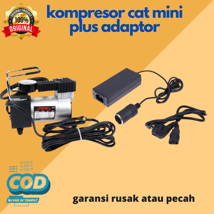 Kompresor udara cat mini listrik untuk motor dan mobil