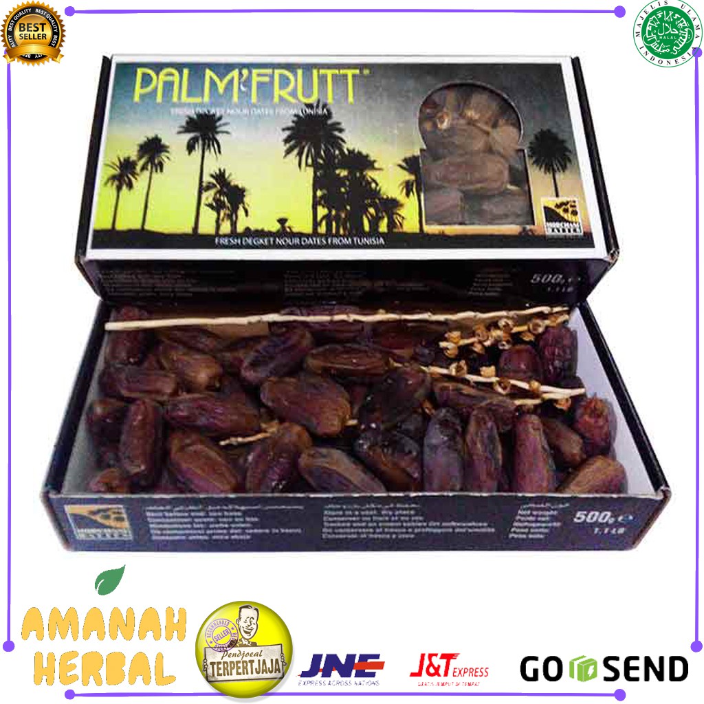 

kurma palmfrutt 500 gr original