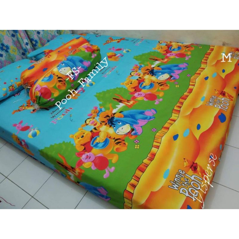 Sprei homemade  pooh ukur 180