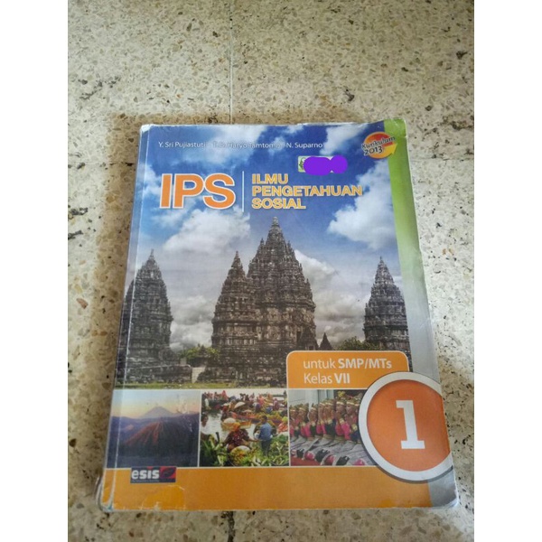 Buku IPS SMP Kelas 7 (Bekas)