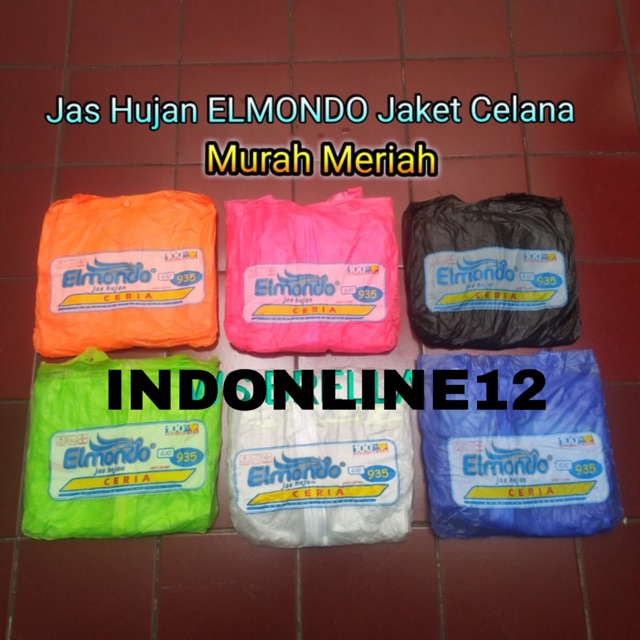 Jas hujan stelan ceria kode 935 elmondo